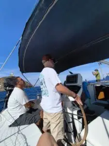 Foto practicando maniobras