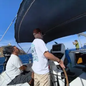 Foto practicando maniobras