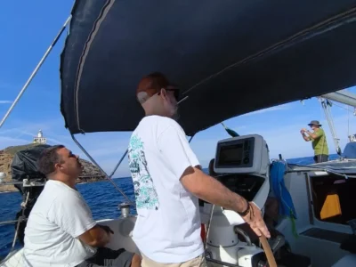 Foto practicando maniobras