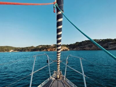 Llegando a Menorca